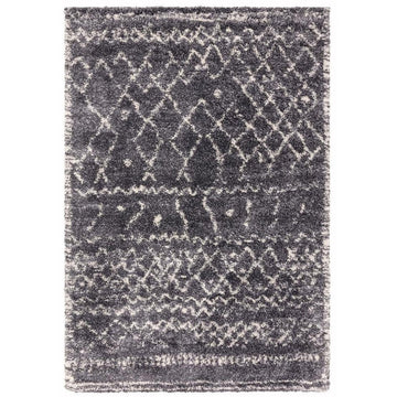 Alto AL05 Modern Moroccan Berber Soft Plush Boho Shaggy Grey/Cream Rug-Asiatic Carpets-Rug Love - The Most Loved Rug Store